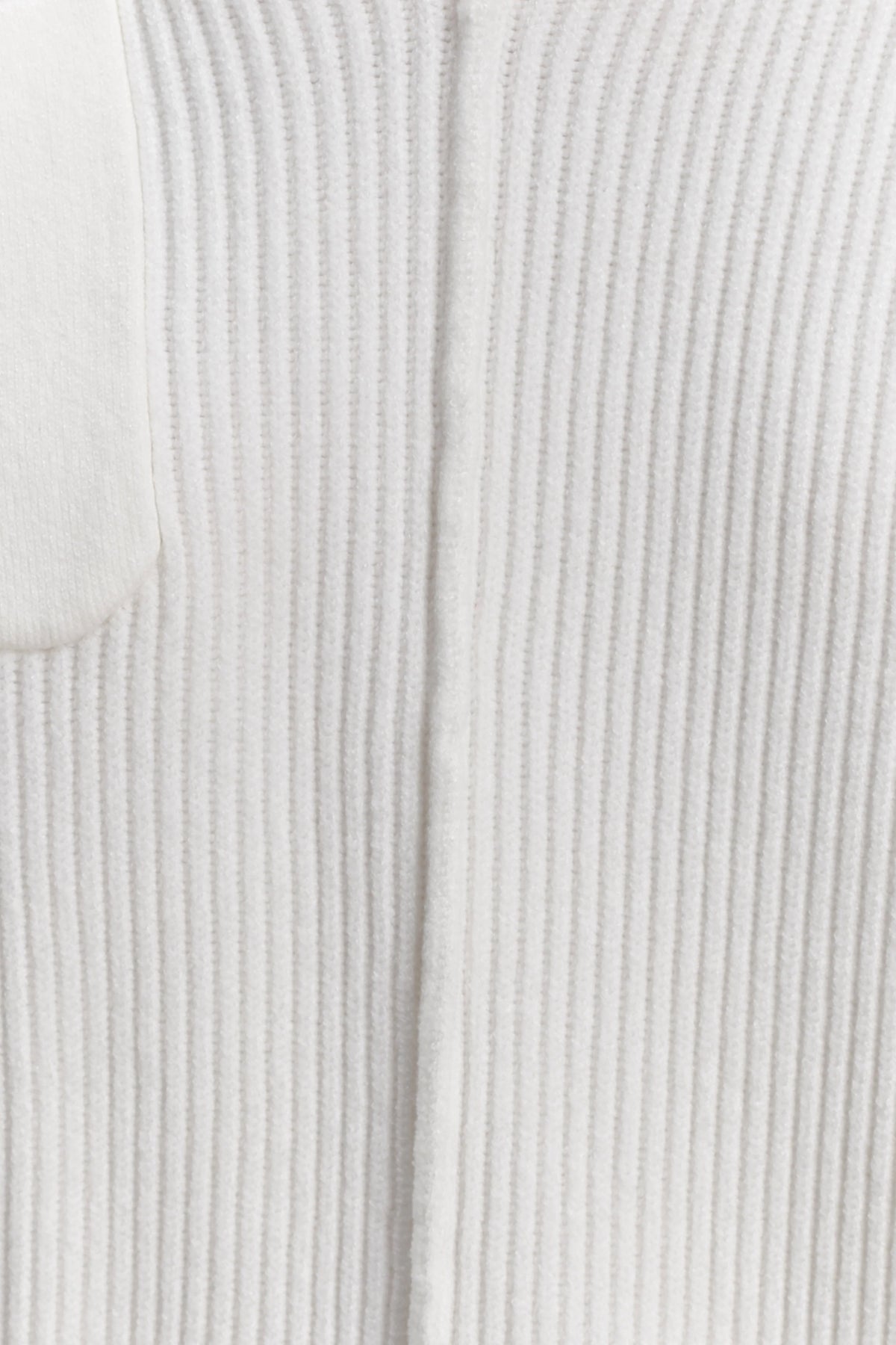 Bianka V Neck Knit Jumper - Off White