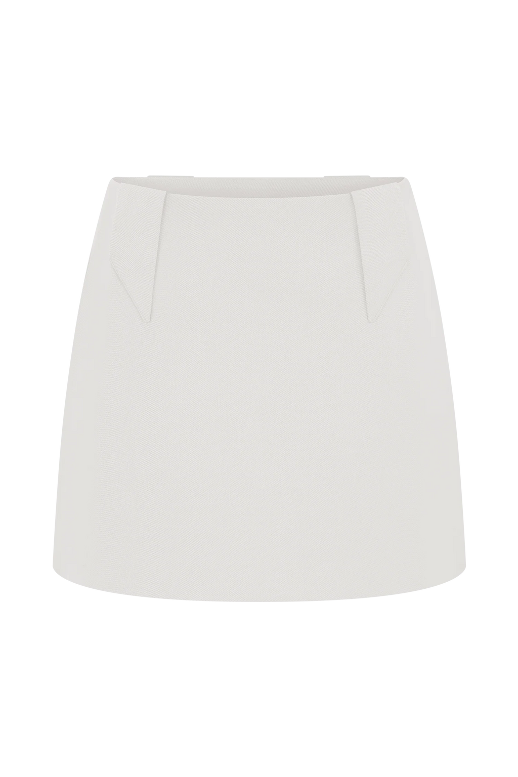 Gina Suiting Mini Skirt - Ivory