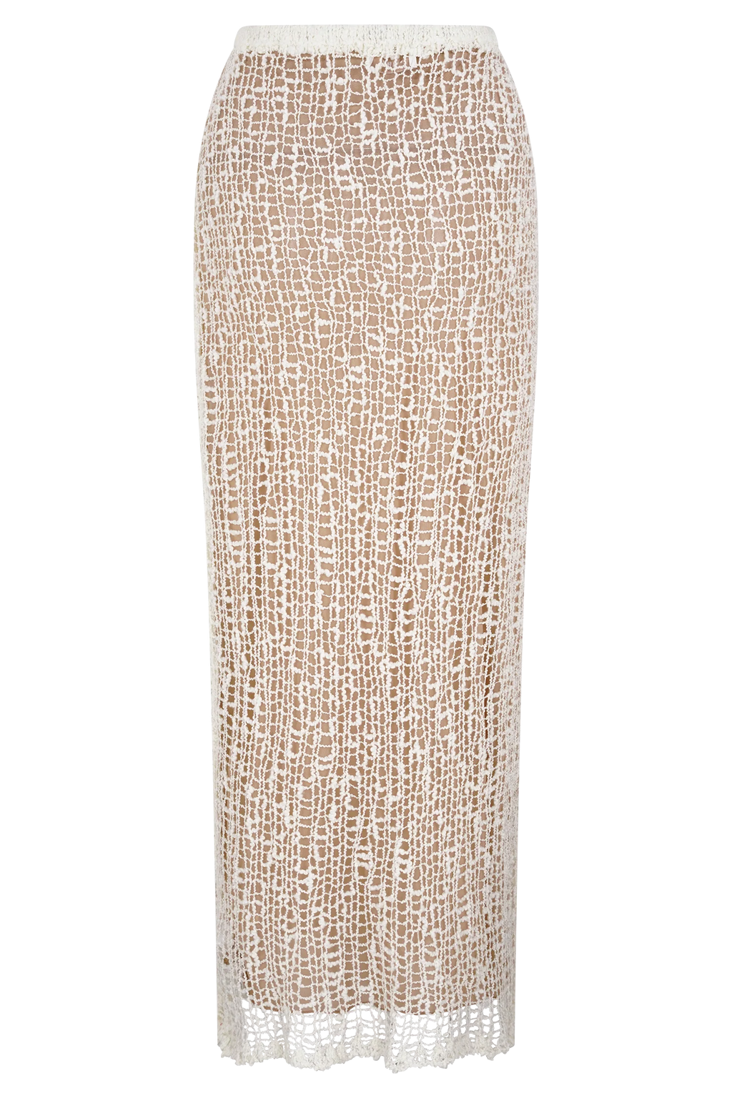 Cordelia Knit Maxi Skirt - Ivory