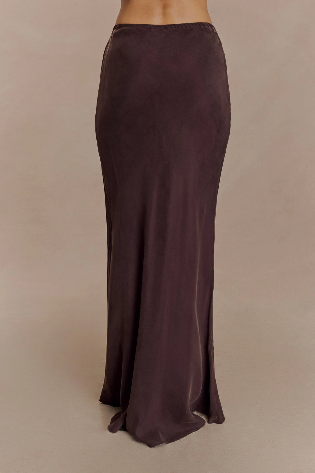 Violeta Maxi Skirt - Dark Chocolate