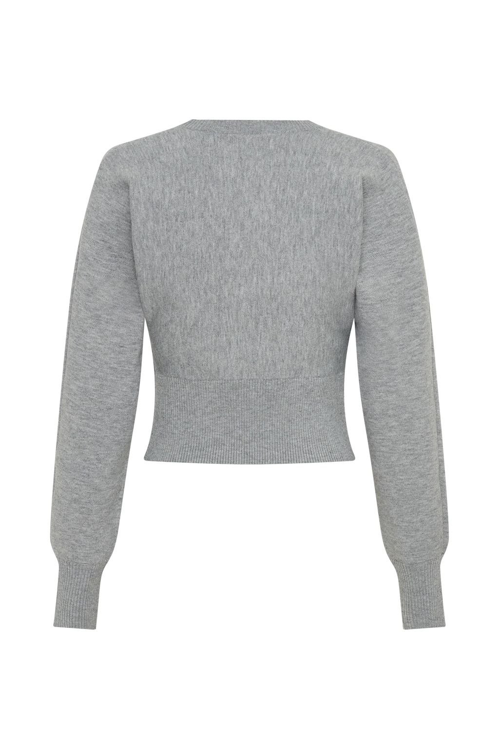 Ciaralee Cinched Waist Jumper - Grey Marle