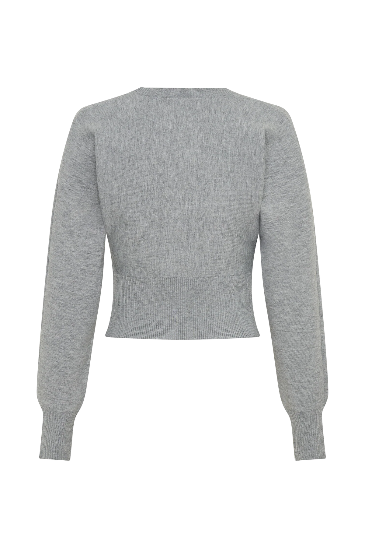 Ciaralee Cinched Waist Jumper - Grey Marle