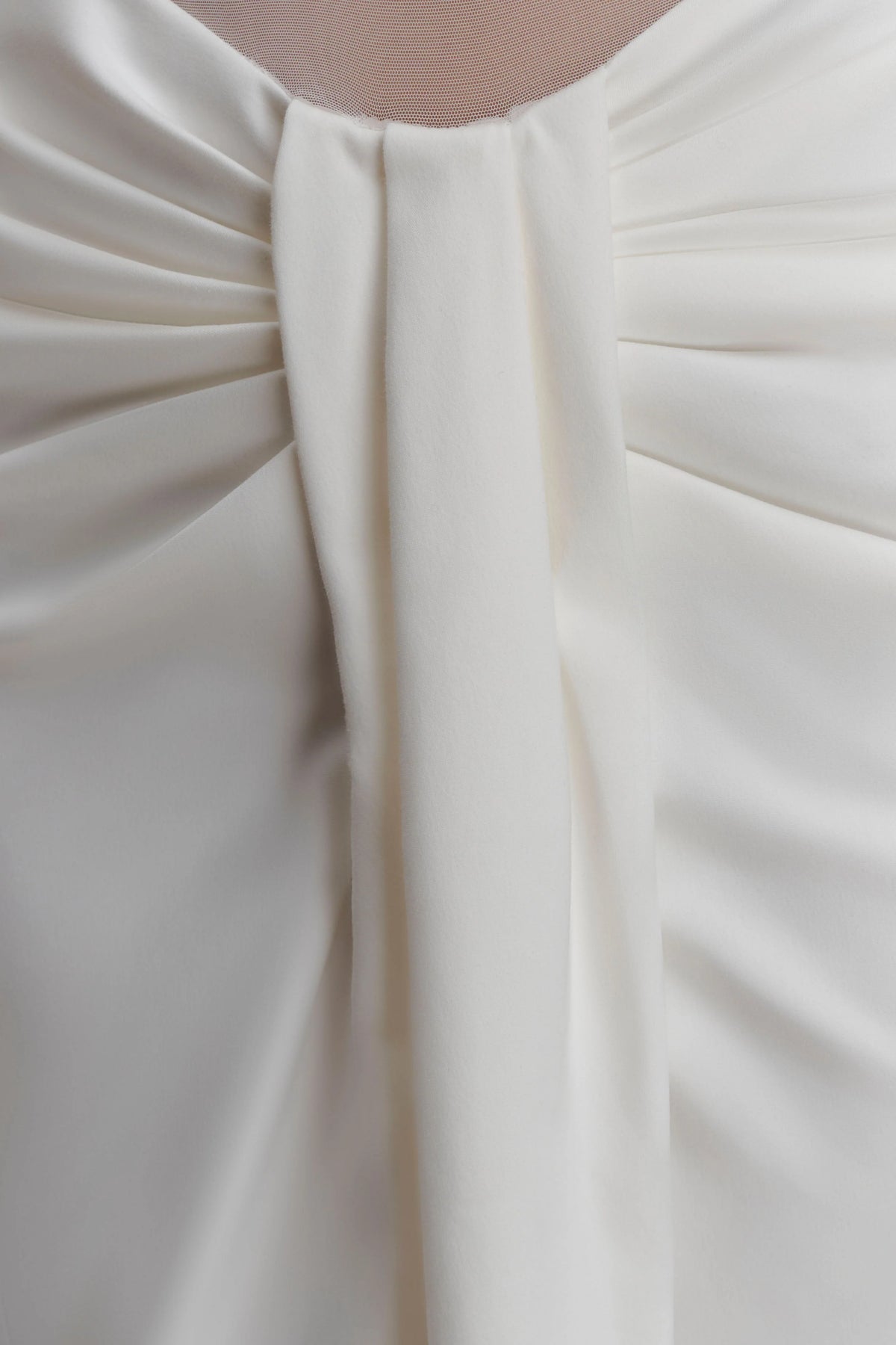 Paulina Cut Out Strapless Maxi Dress - White