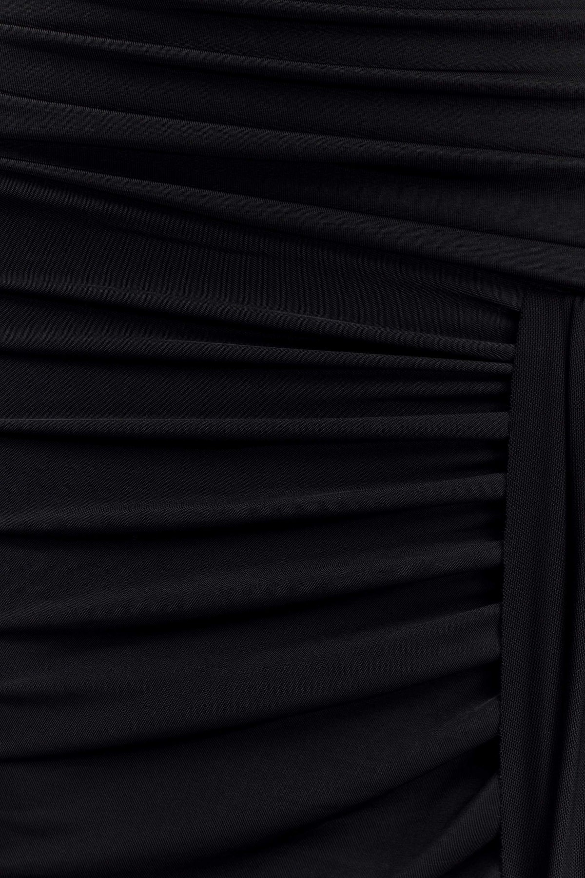 Calandra Slinky Maxi Skirt - Black
