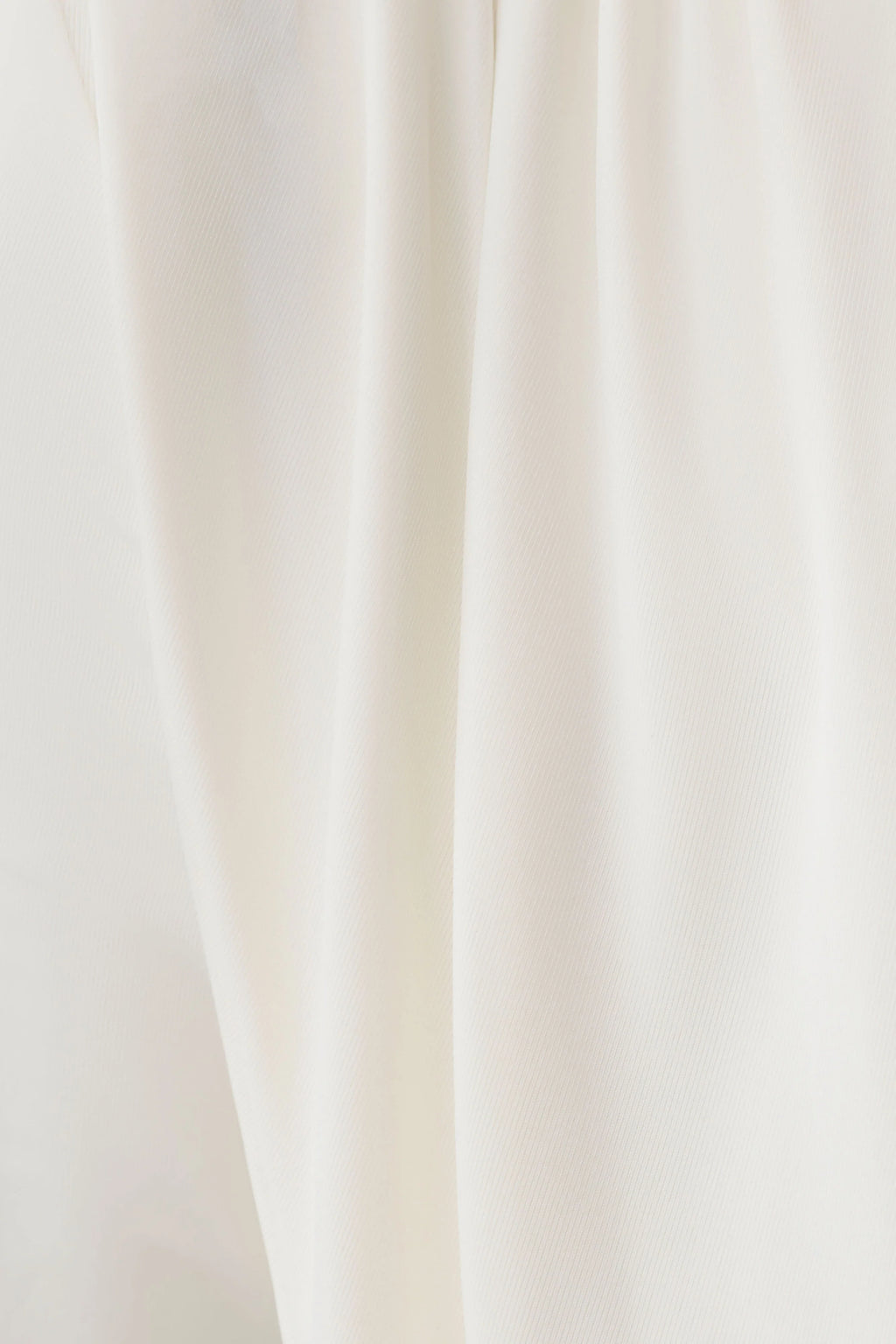 Ren Cowl Long Sleeve Slinky Bodysuit - Ivory