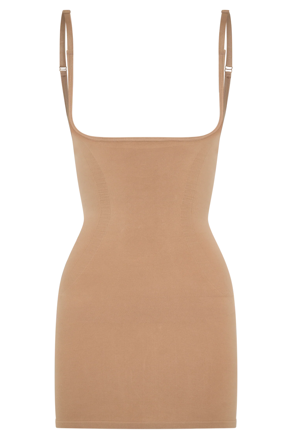 Jocelyn Backless Shapewear Mini Dress - Latte
