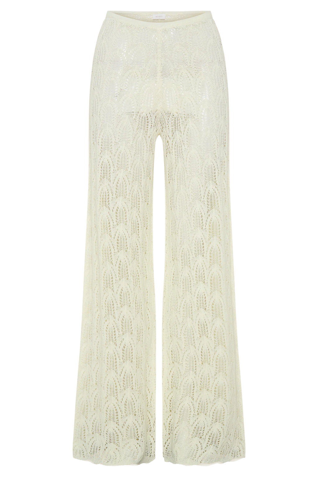 Glinda Crochet Pants - Ivory