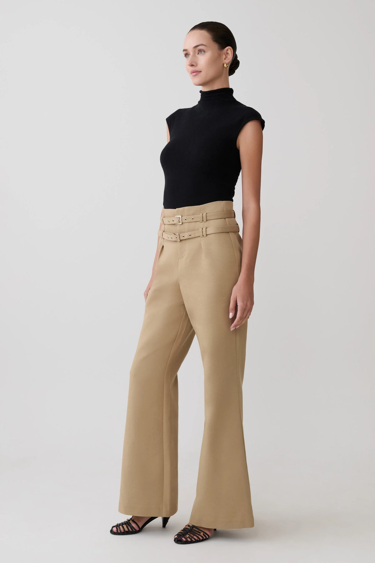 Sonny Short Sleeve Knit Top - Black