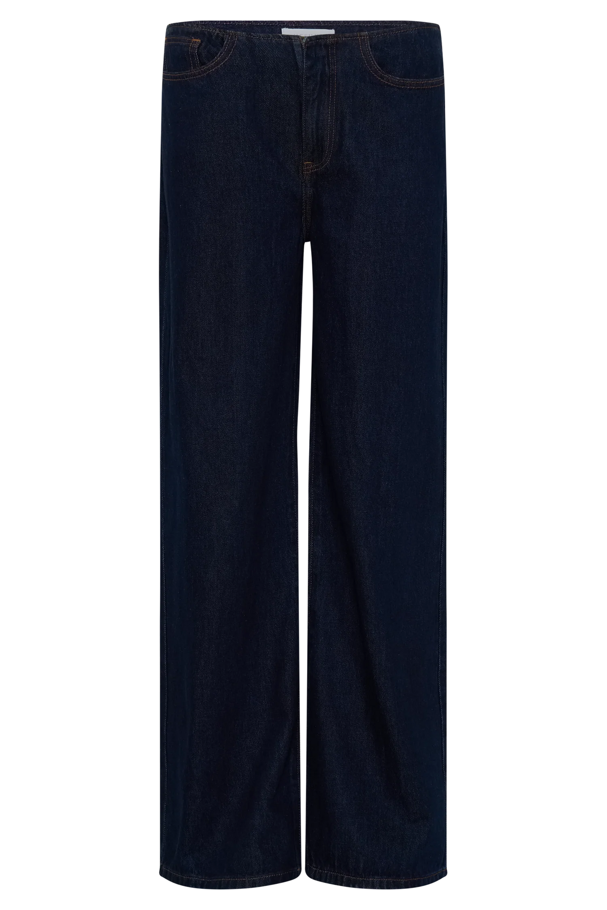 Caitlin Mid Rise Denim Jeans - Indigo Blue