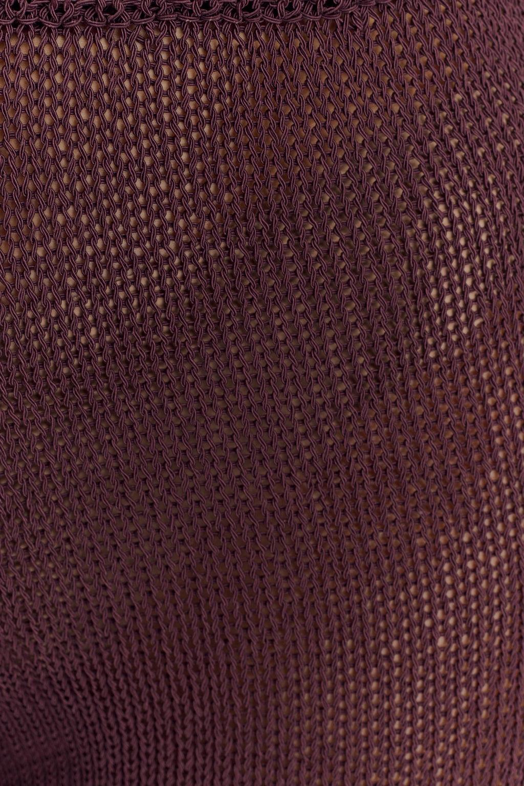 Malani Knit Top With Hardware - Chocolate