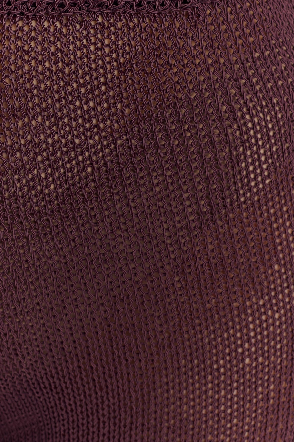 Malani Knit Top With Hardware - Chocolate