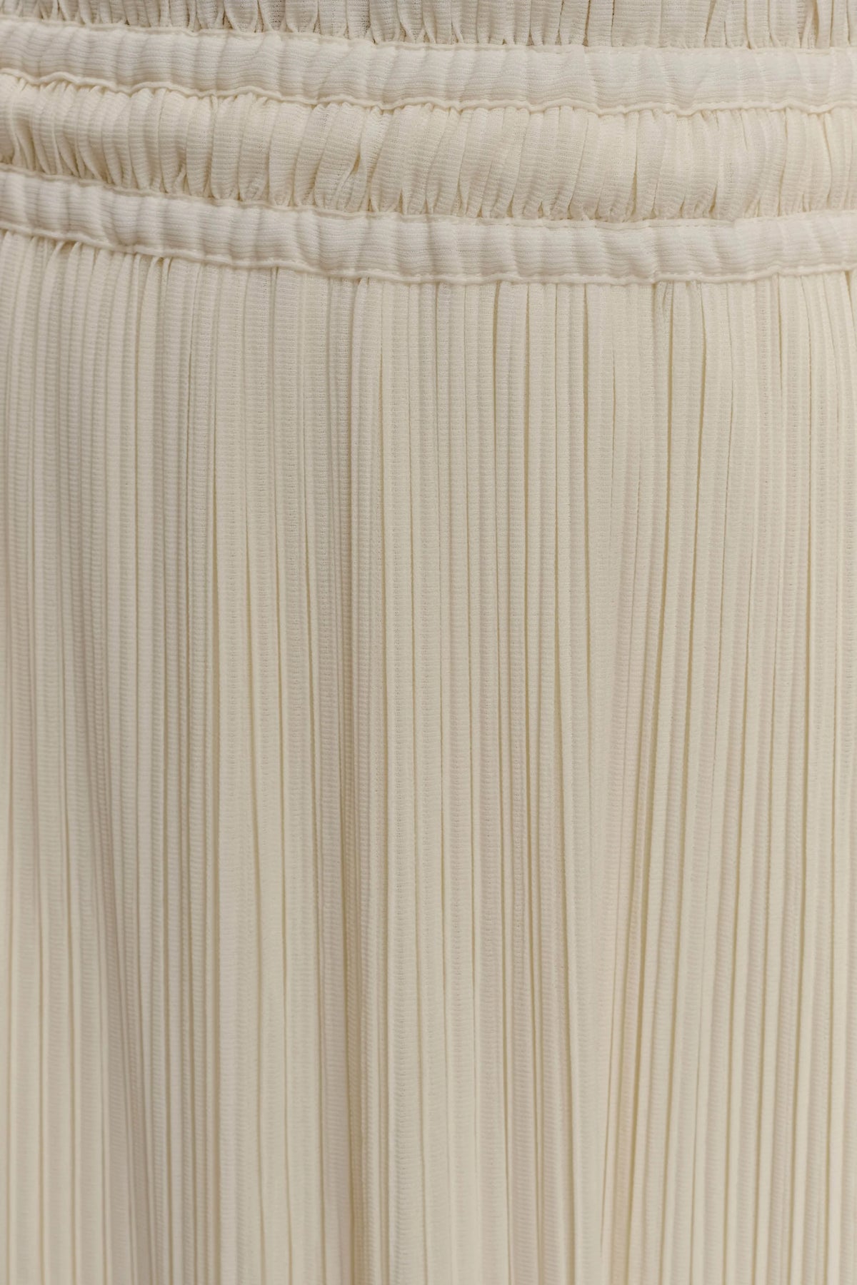 Amaris Gathered Plisse Maxi Skirt - Lemon
