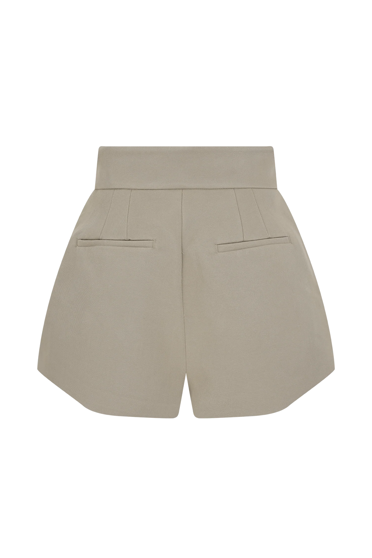 Alden High Waisted Short - Pebble