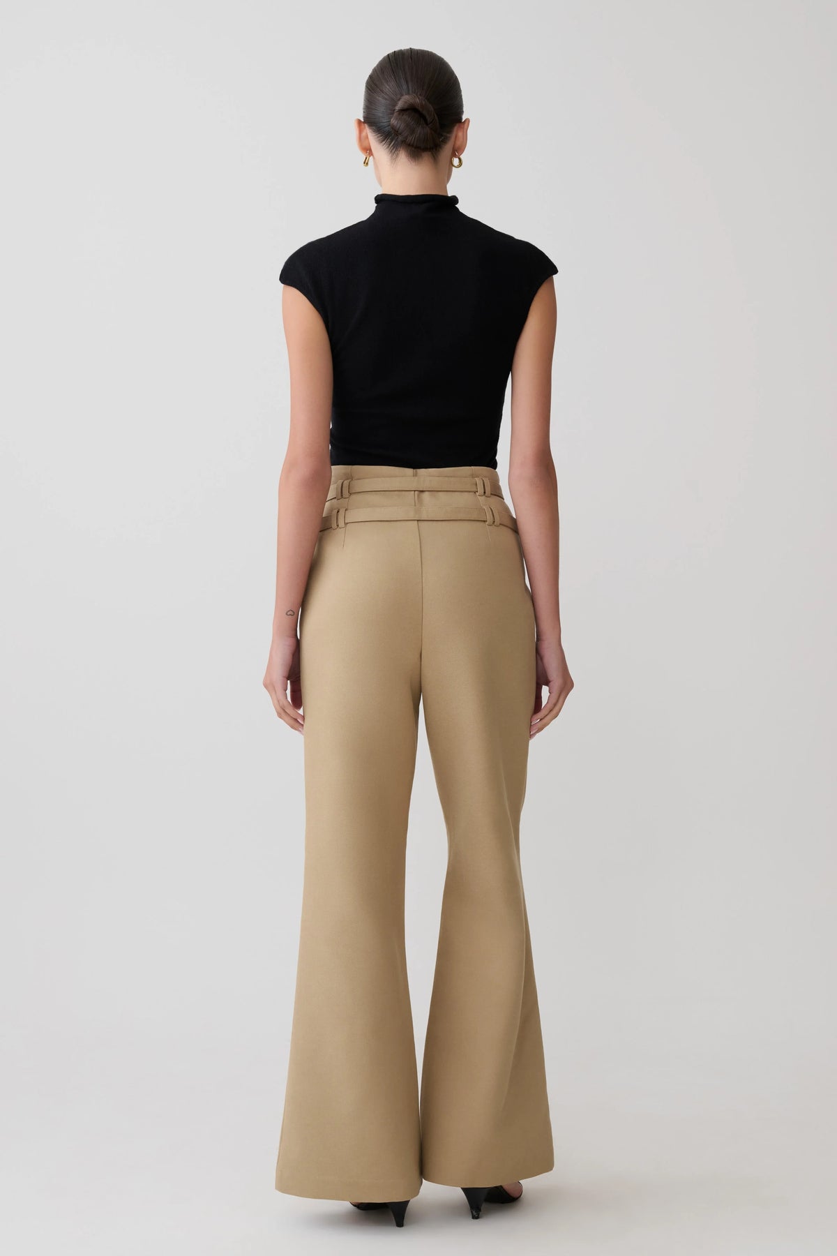 Sonny Short Sleeve Knit Top - Black