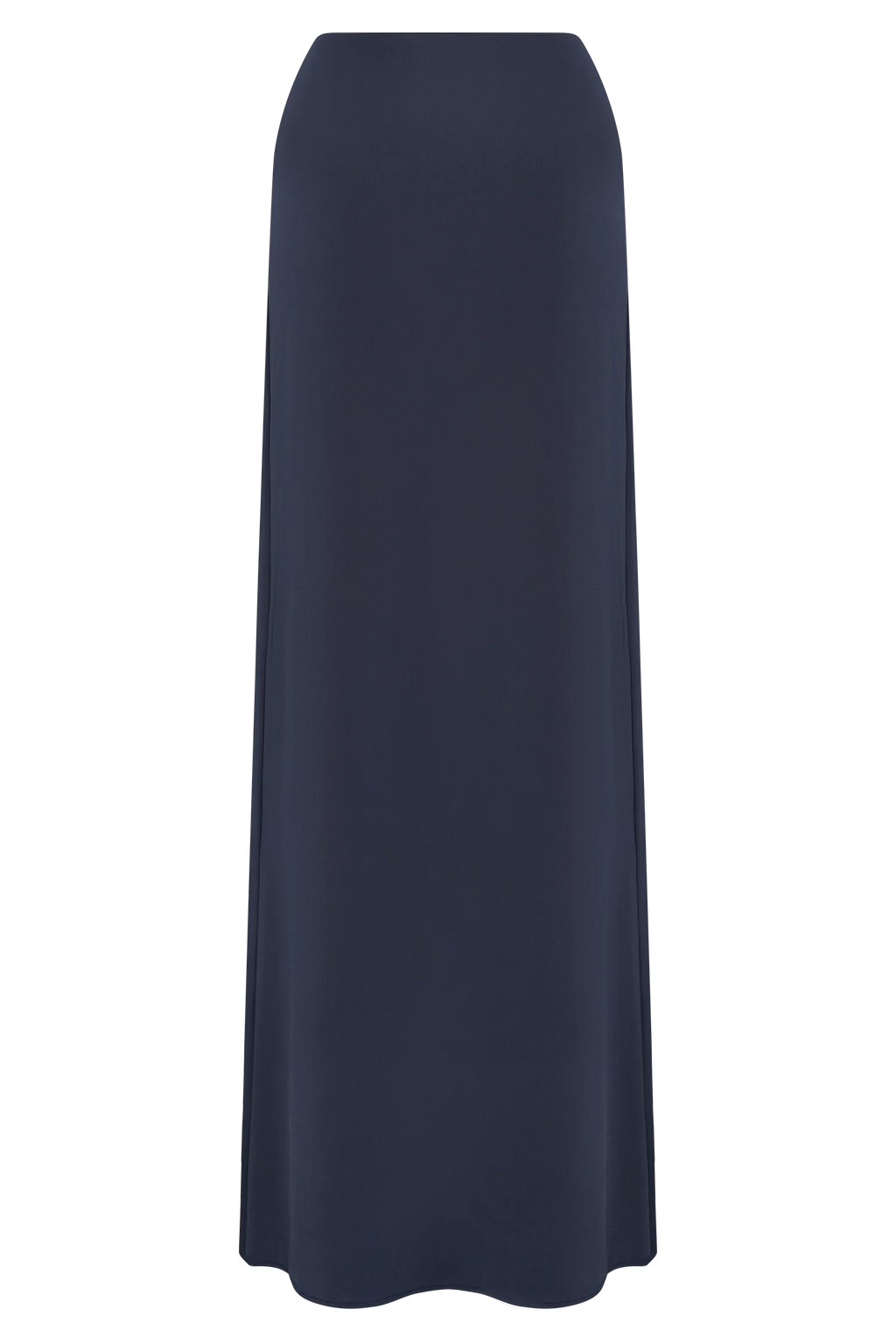 Vivica Slinky Gathered Maxi Skirt - Midnight Navy