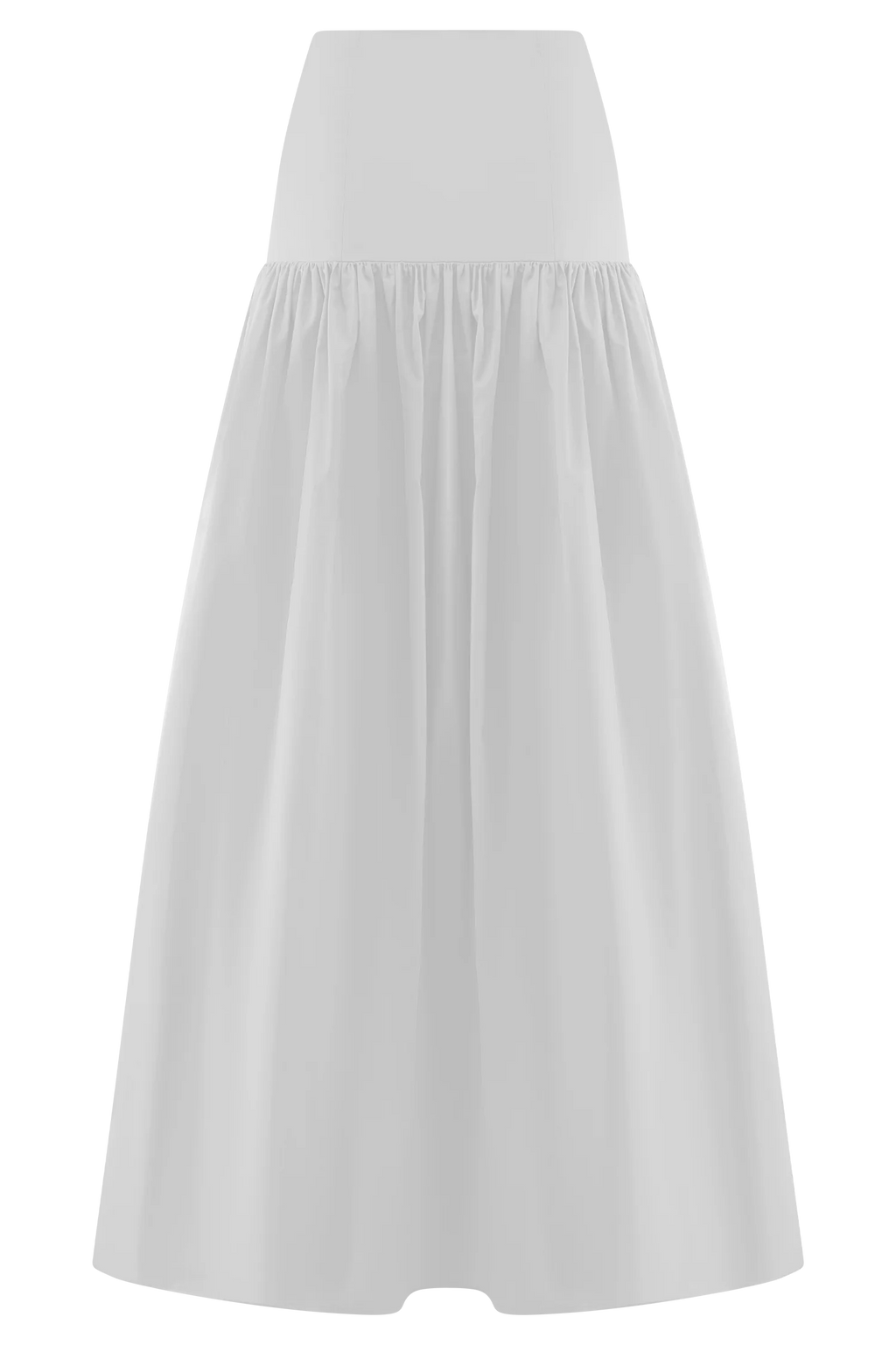 Autumn Maxi Skirt - White