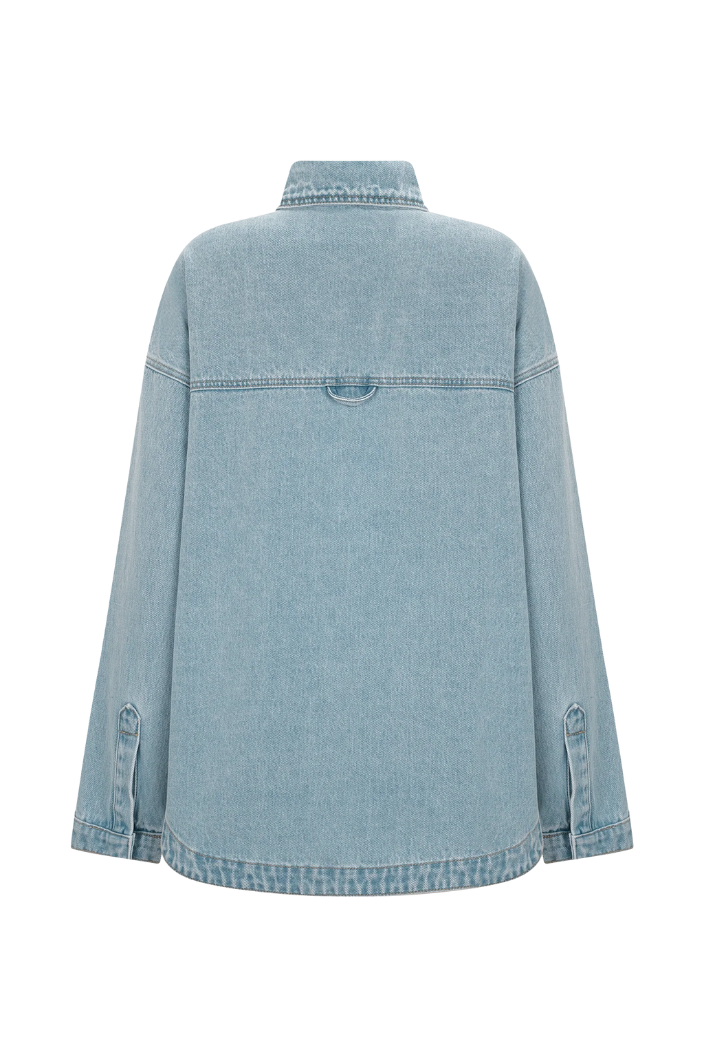 Lioda Oversized Denim Shirt - 80'S Blue