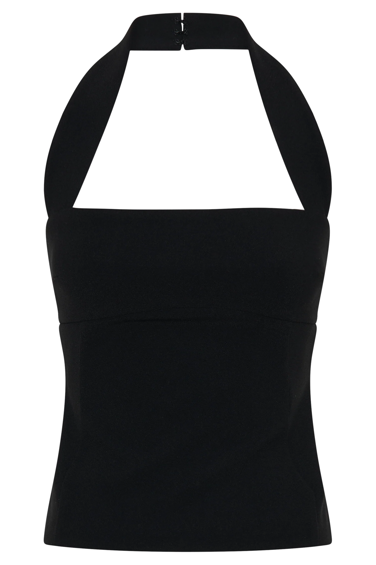 Amelita Suiting Halter Top - Black