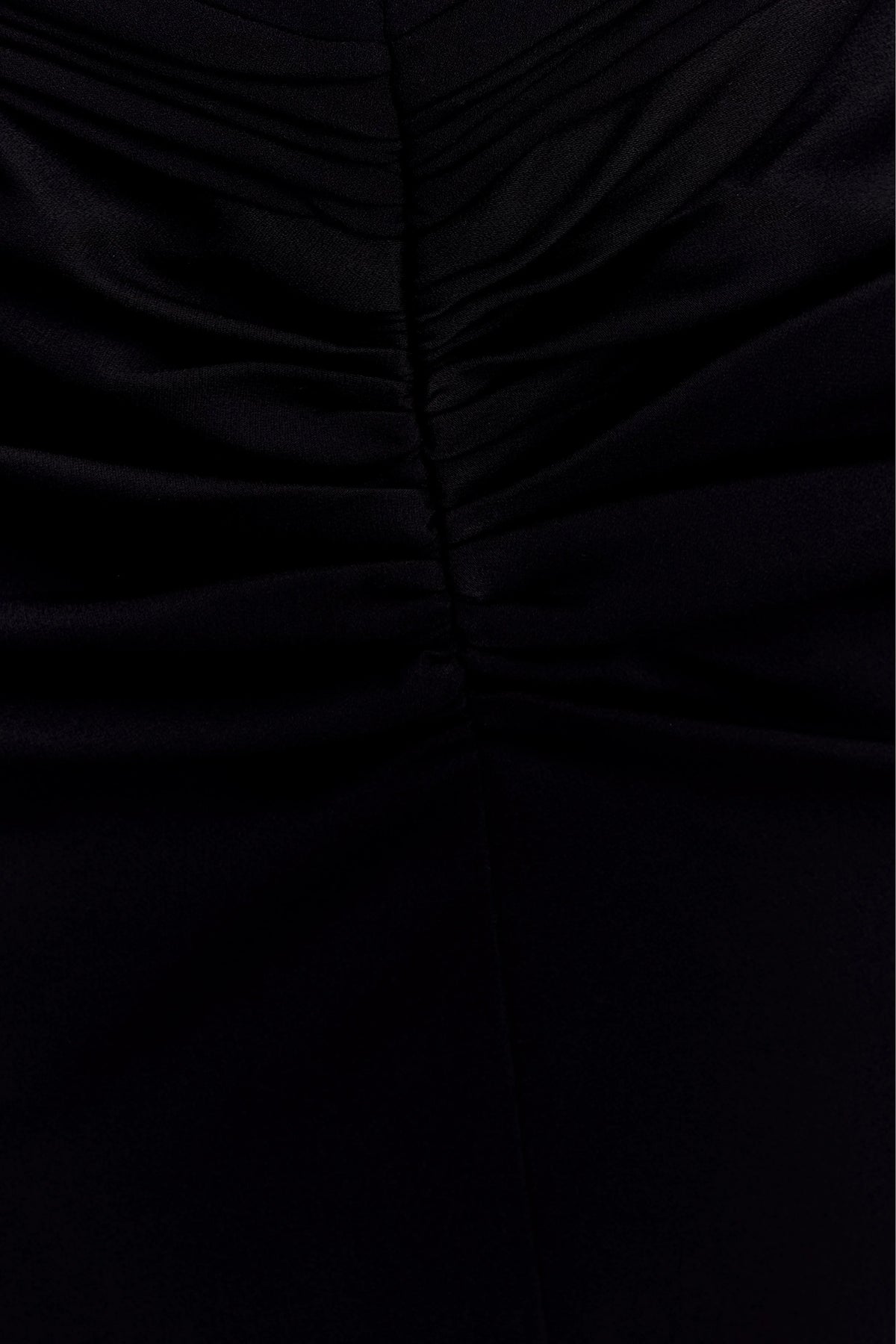 Vivianne Low Neck Maxi Dress - Black