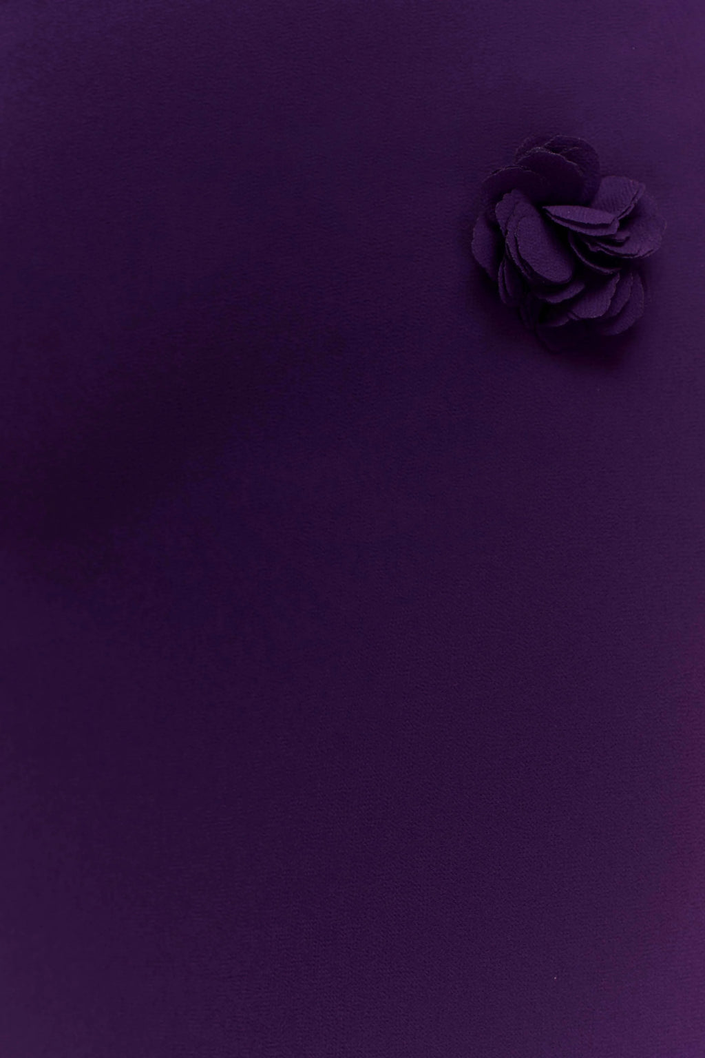 Rosalie Floral Chiffon Maxi Dress - Purple