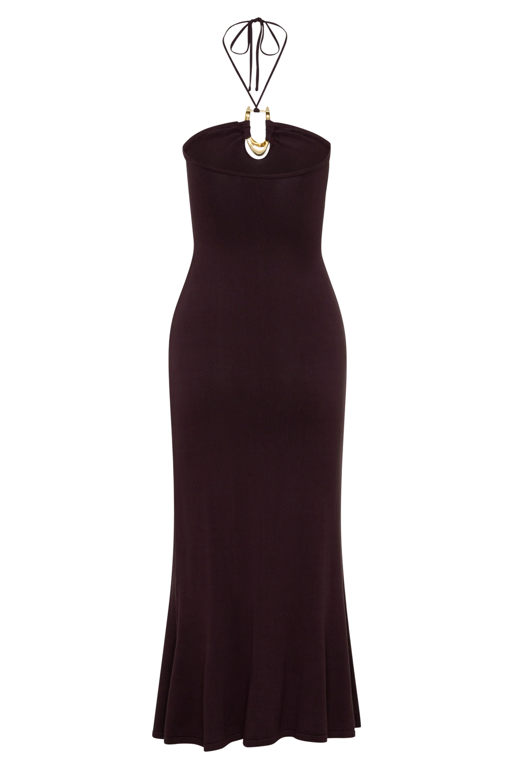 Dimitri Knit Midi Dress - Chocolate