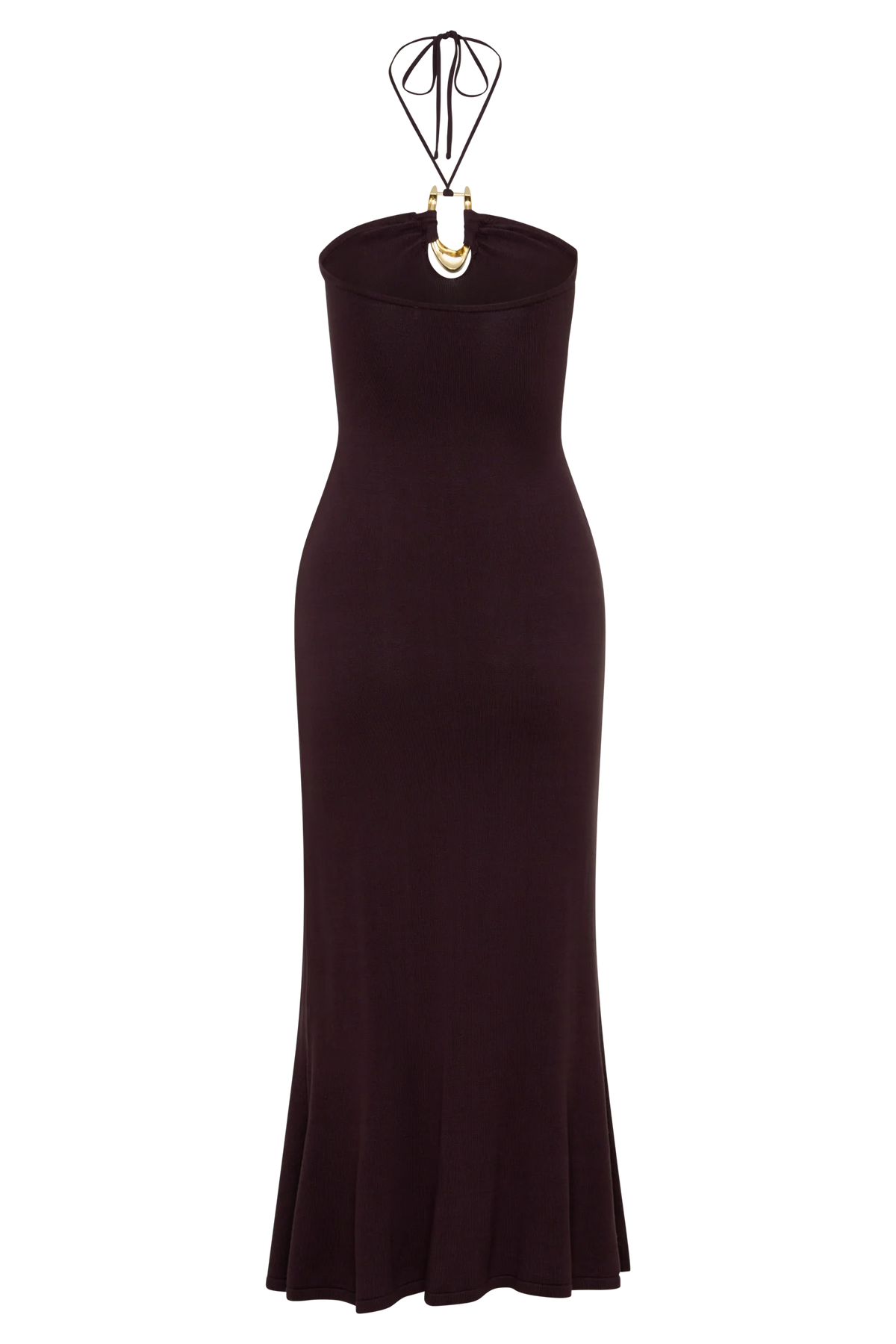 Dimitri Knit Midi Dress - Chocolate