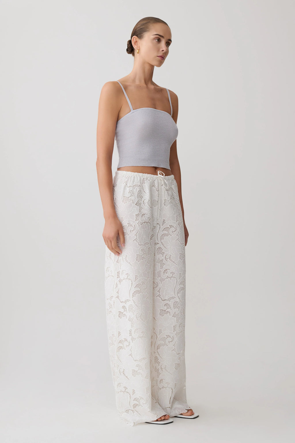 Jaytee Knit Top - Sky Blue