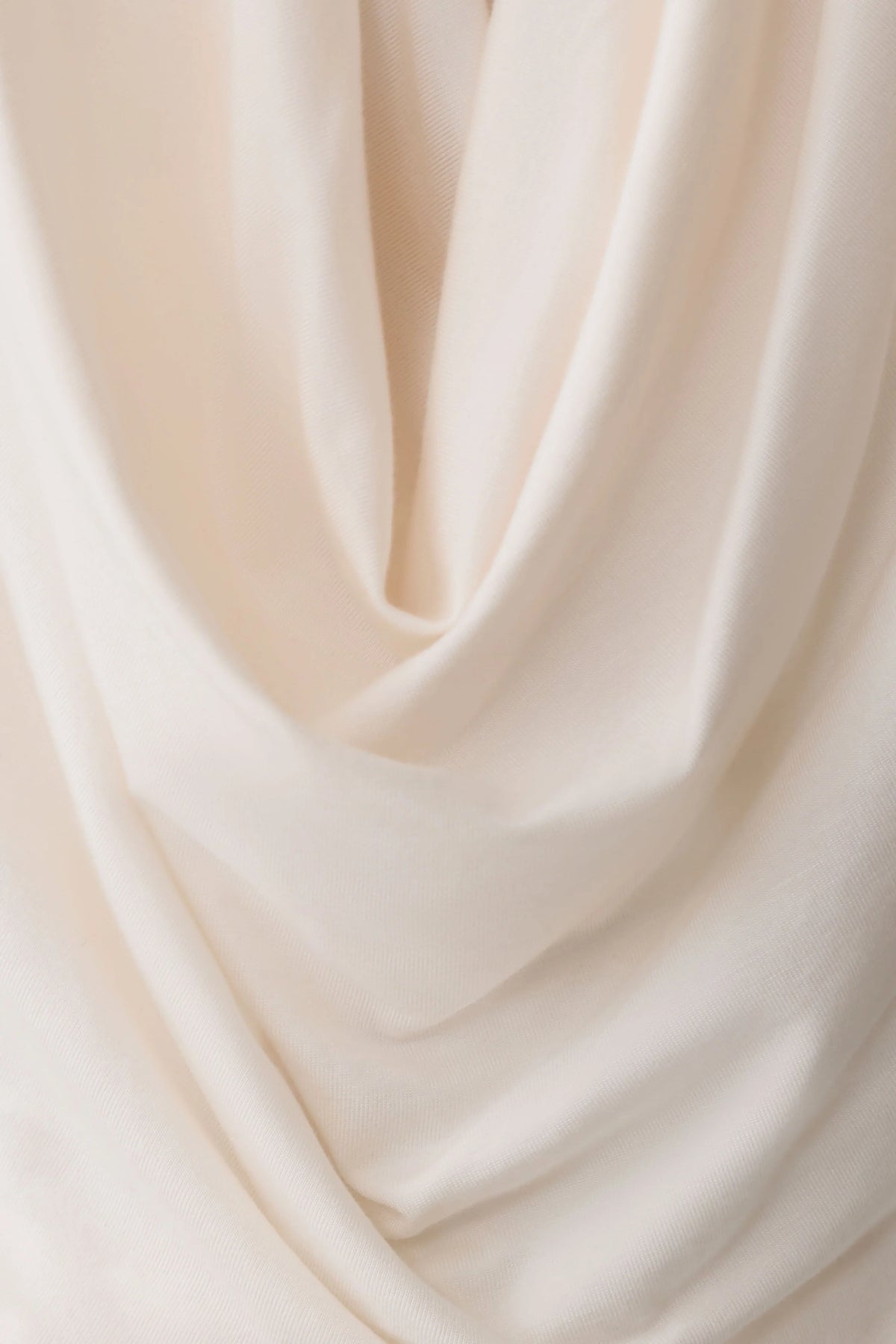 Huyen Cowl Front Modal Top - Ivory