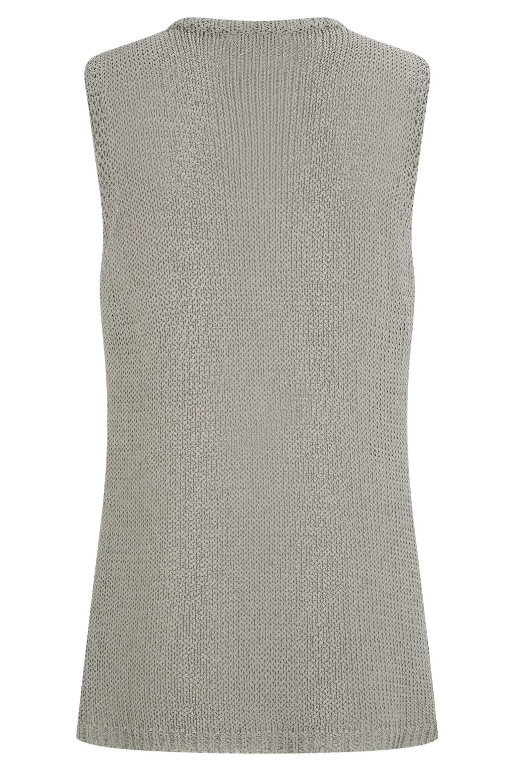Malani Knit Top With Hardware - Sage
