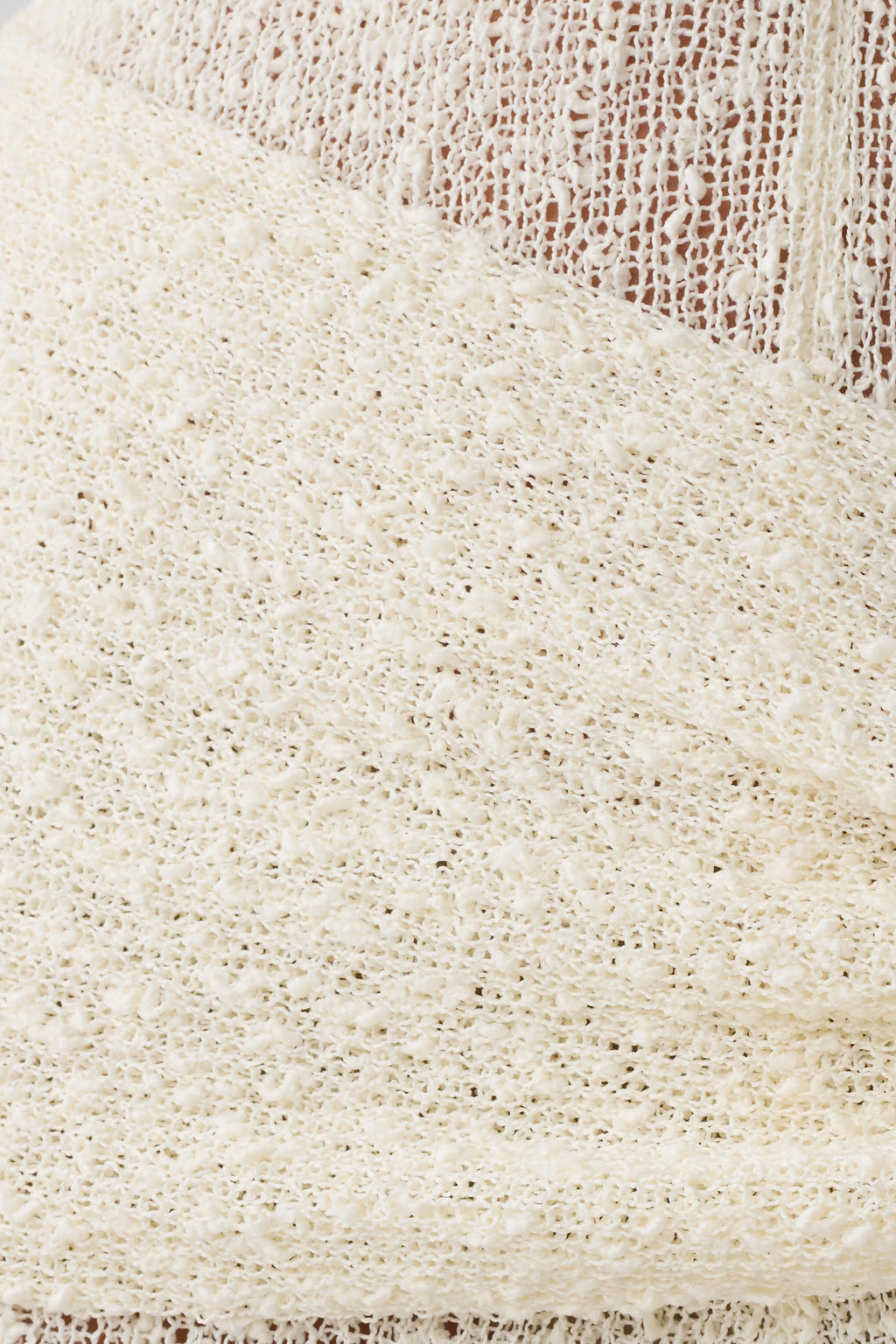Mattais Boucle Knit Pants - Ivory