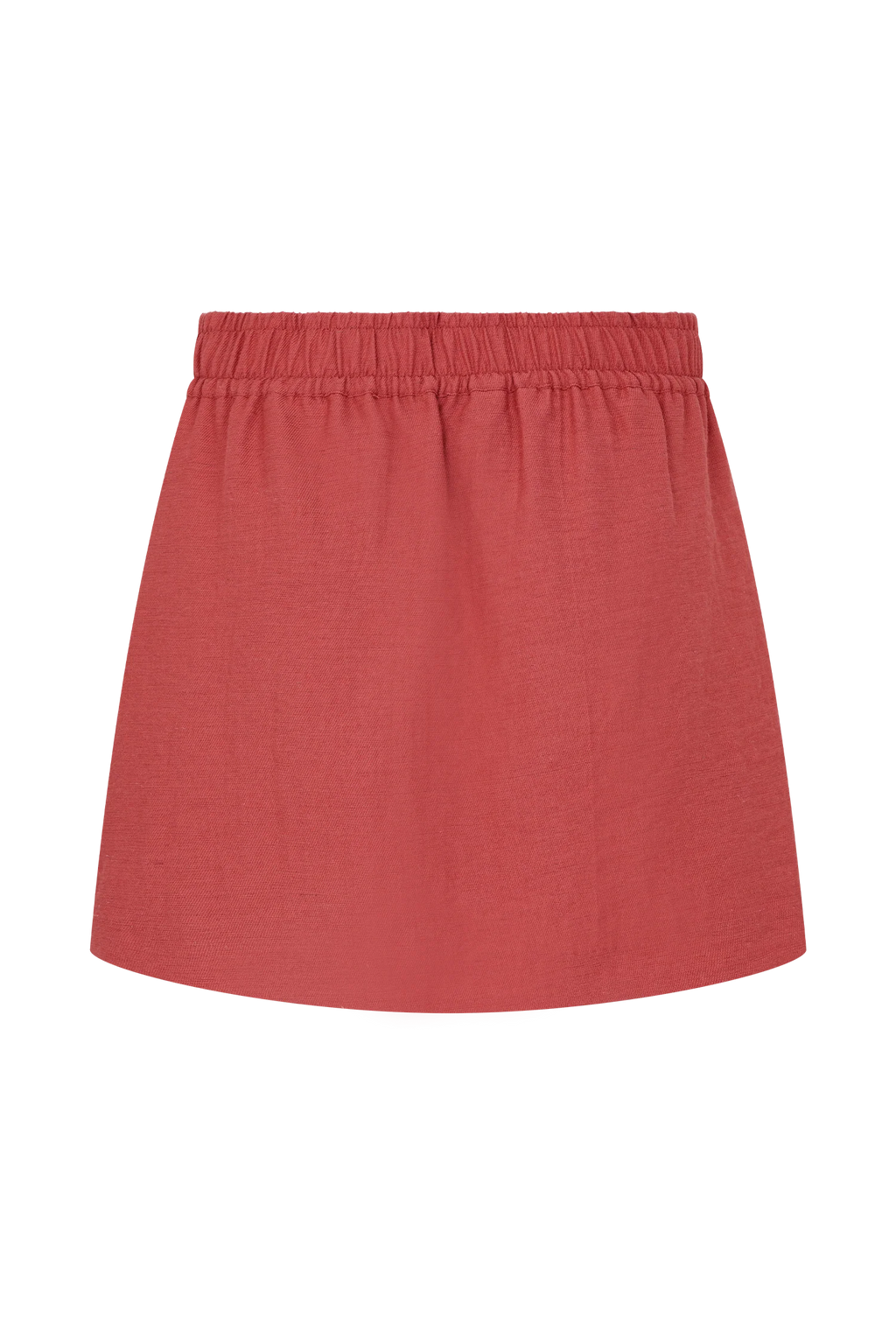 Kallie Linen Skort - Burnt Rose
