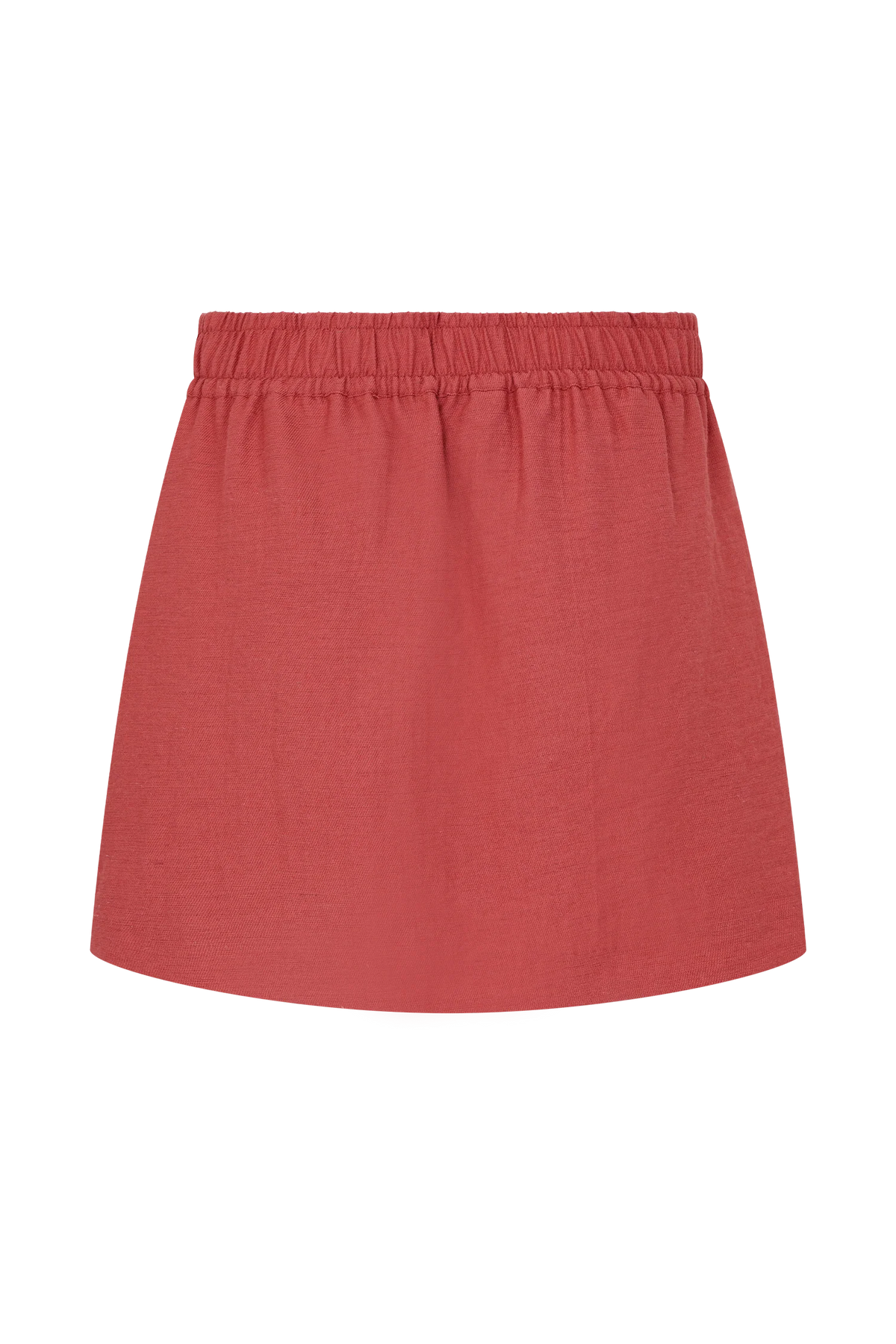 Kallie Linen Skort - Burnt Rose