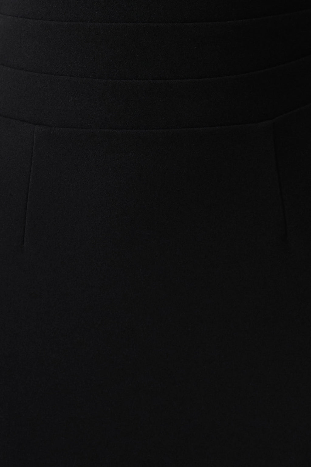 Elan Stretch Crepe Maxi Dress - Black