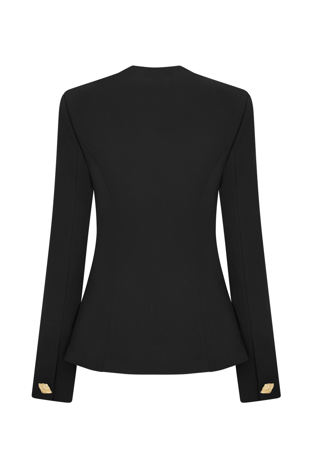 Christel Suiting Fitted Blazer - Black
