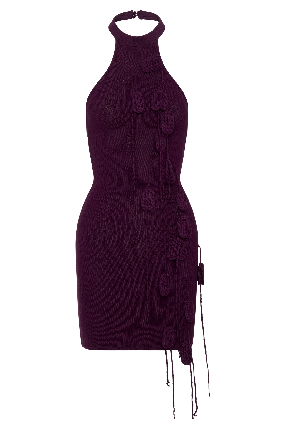 Jacky Tulip Mini Dress - Plum