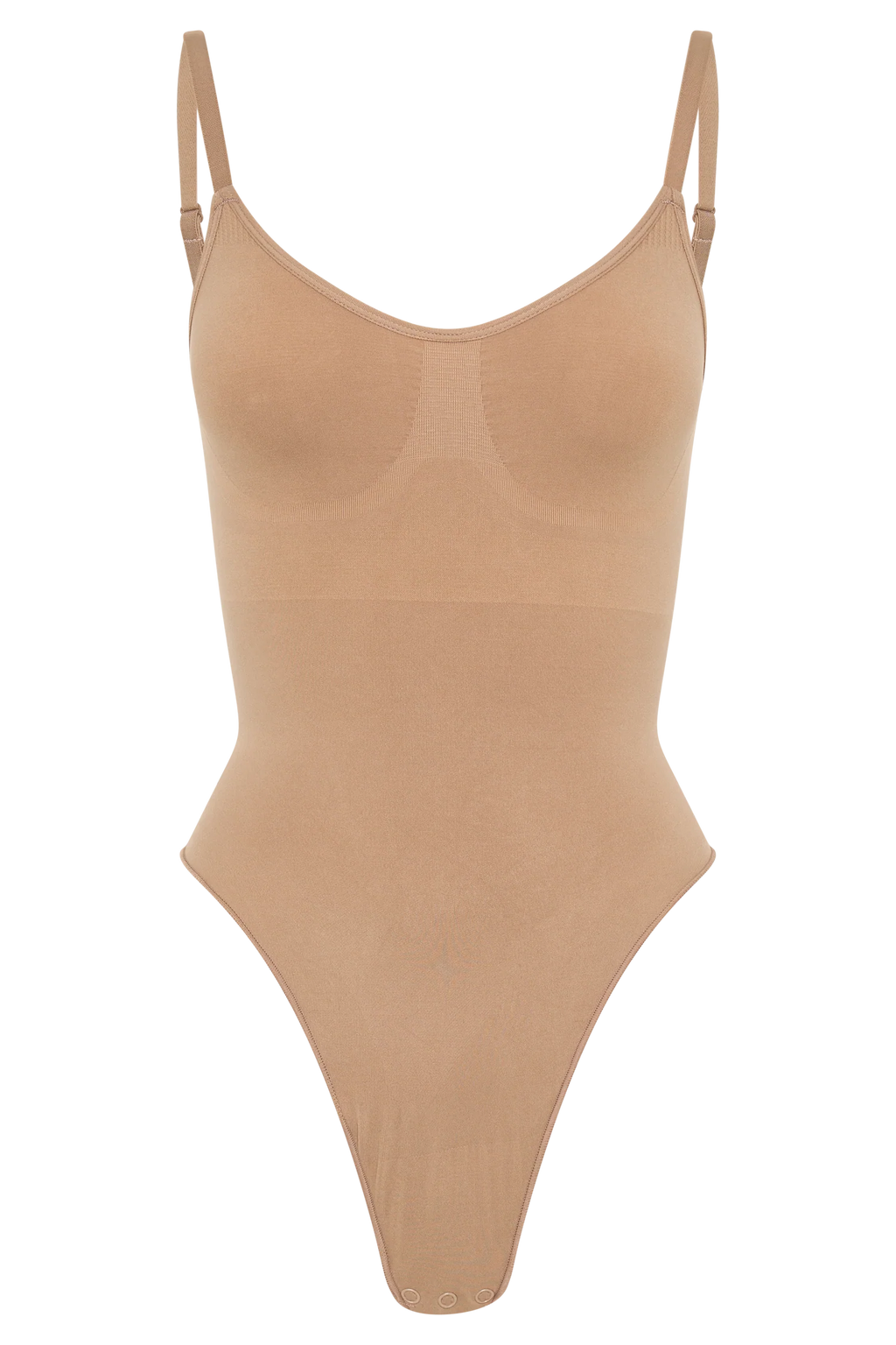 Alyssa Backless Shapewear Bodysuit - Latte