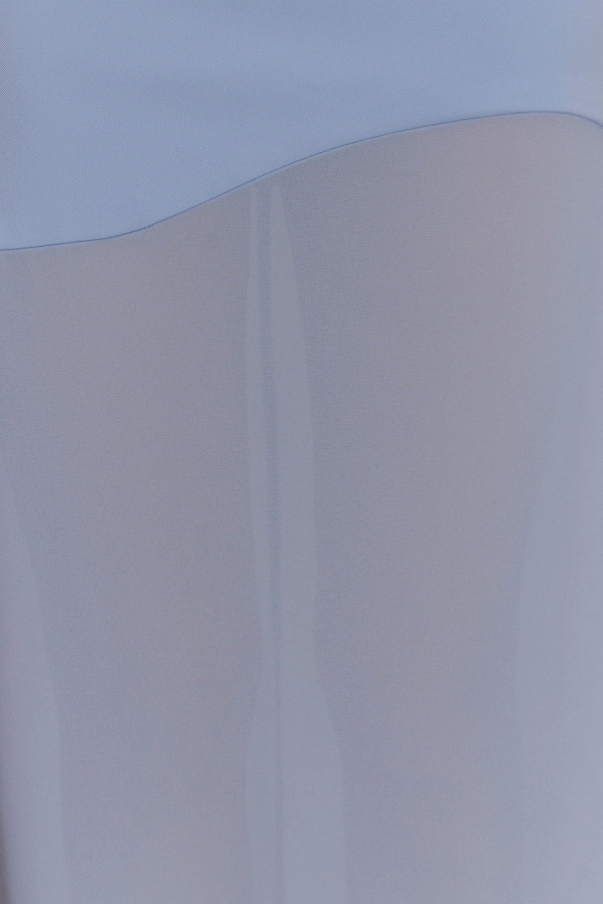 Mason Crepe And Chiffon Maxi Dress - Powder Blue