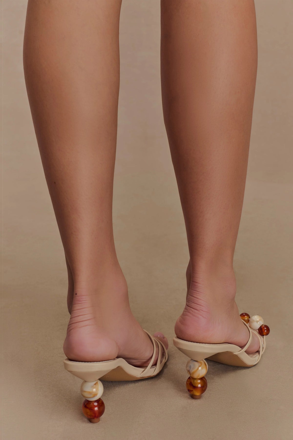Montgomery Beaded Heel - Ivory