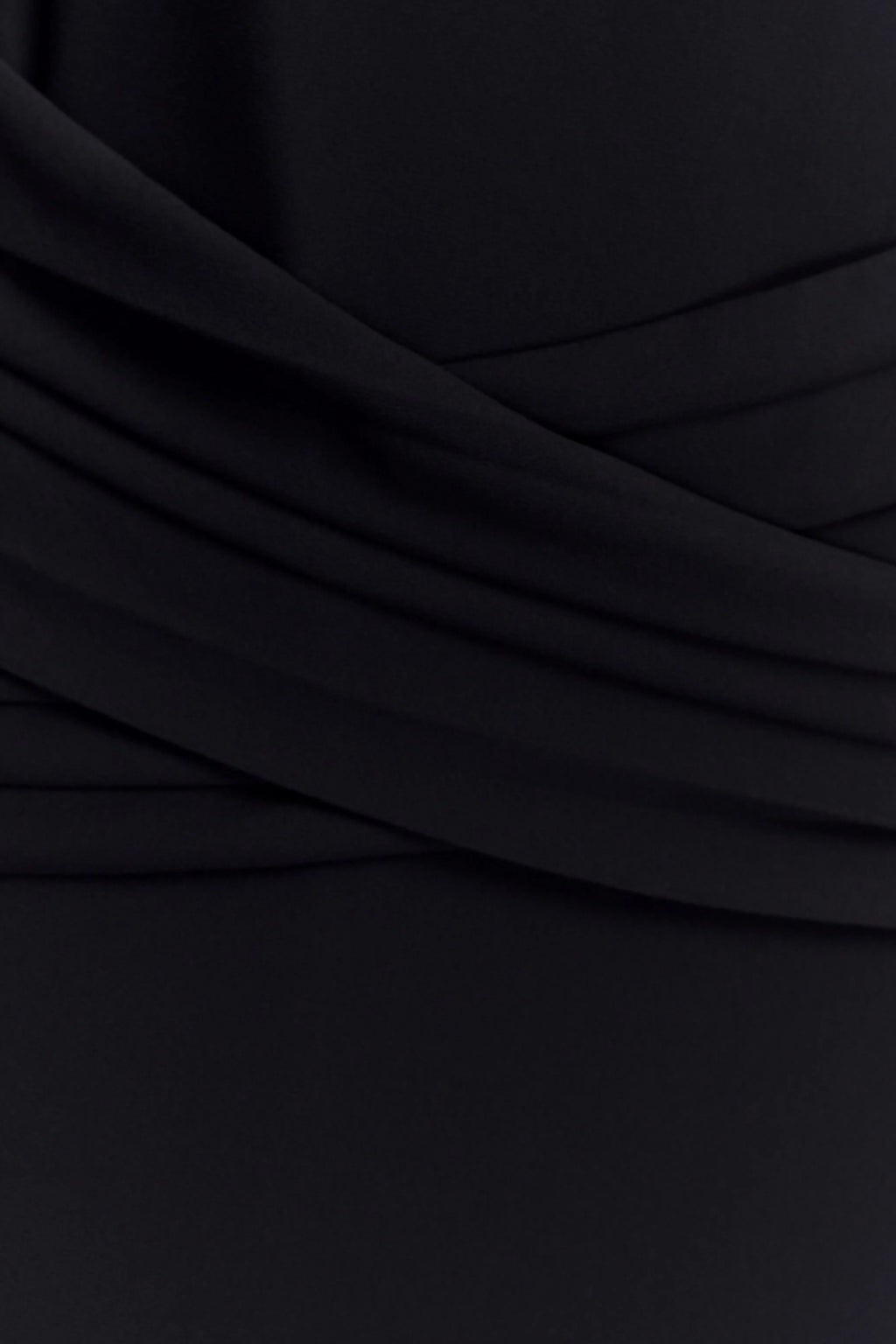 Analia Chiffon Maxi Dress - Black