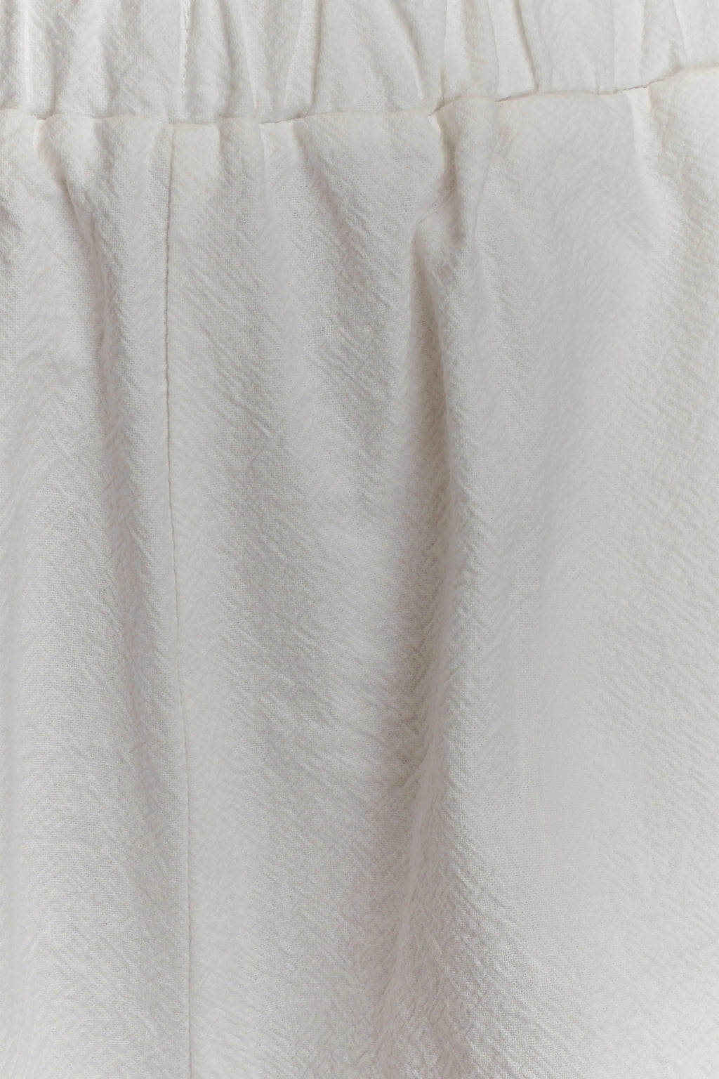 Janayia Cotton Wide Leg Pants - White
