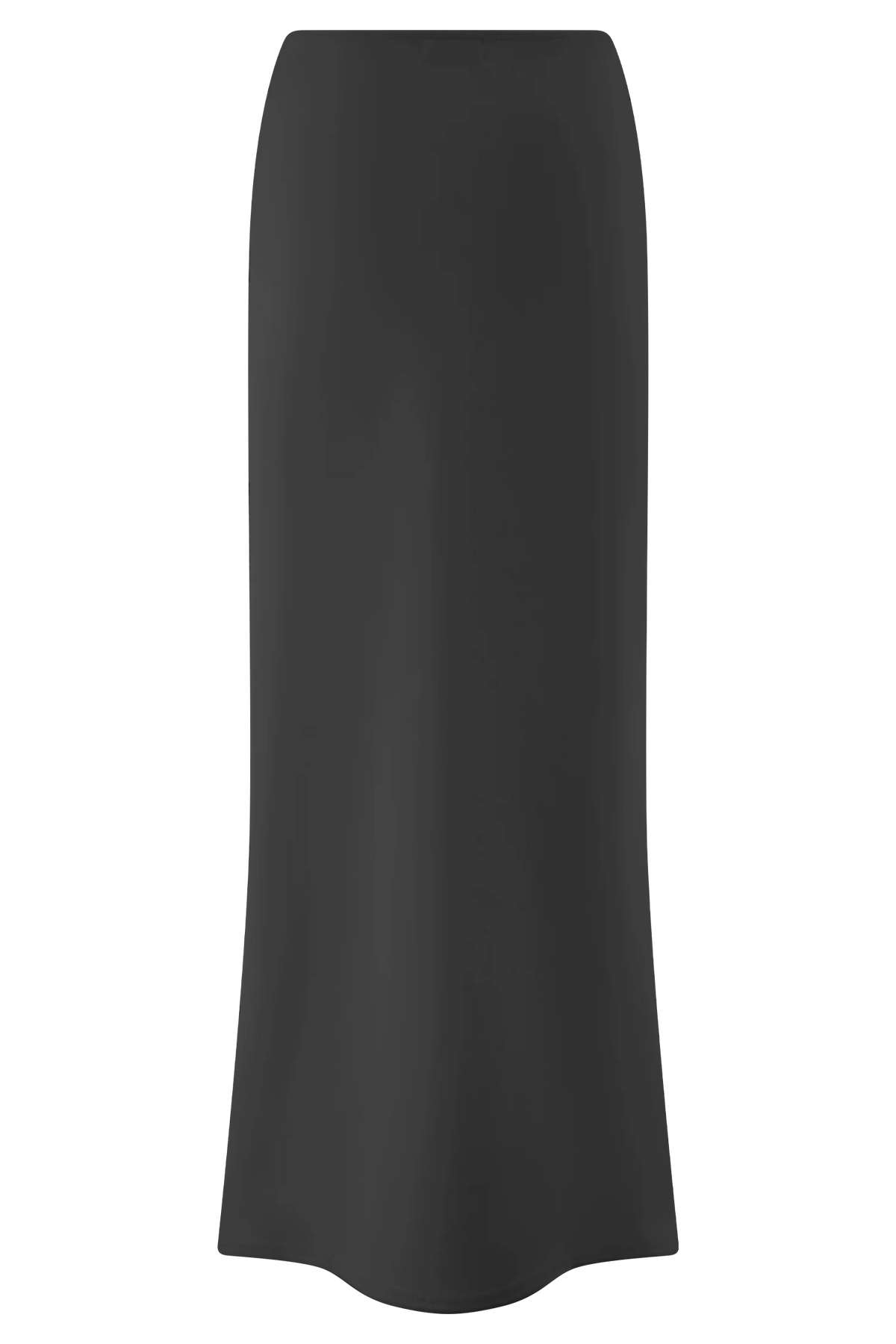 Eris Scuba Jersey Maxi Skirt - Black