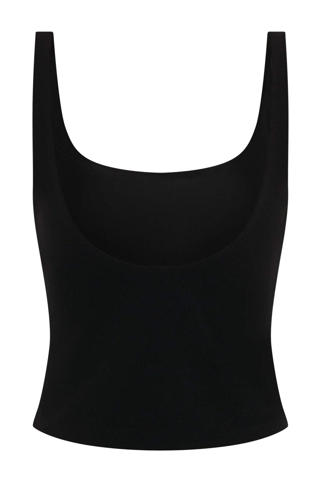 Blanca Stretch Crepe Cami Top - Black