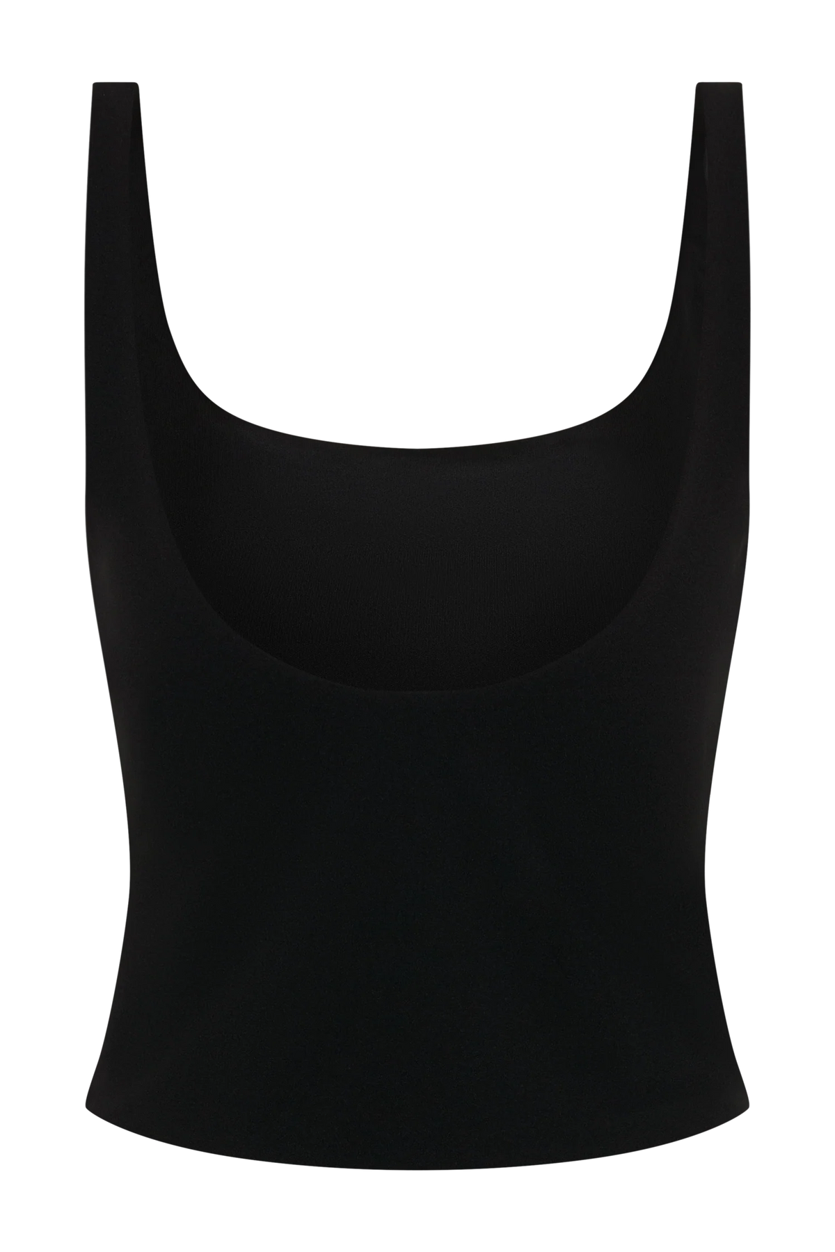 Blanca Stretch Crepe Cami Top - Black