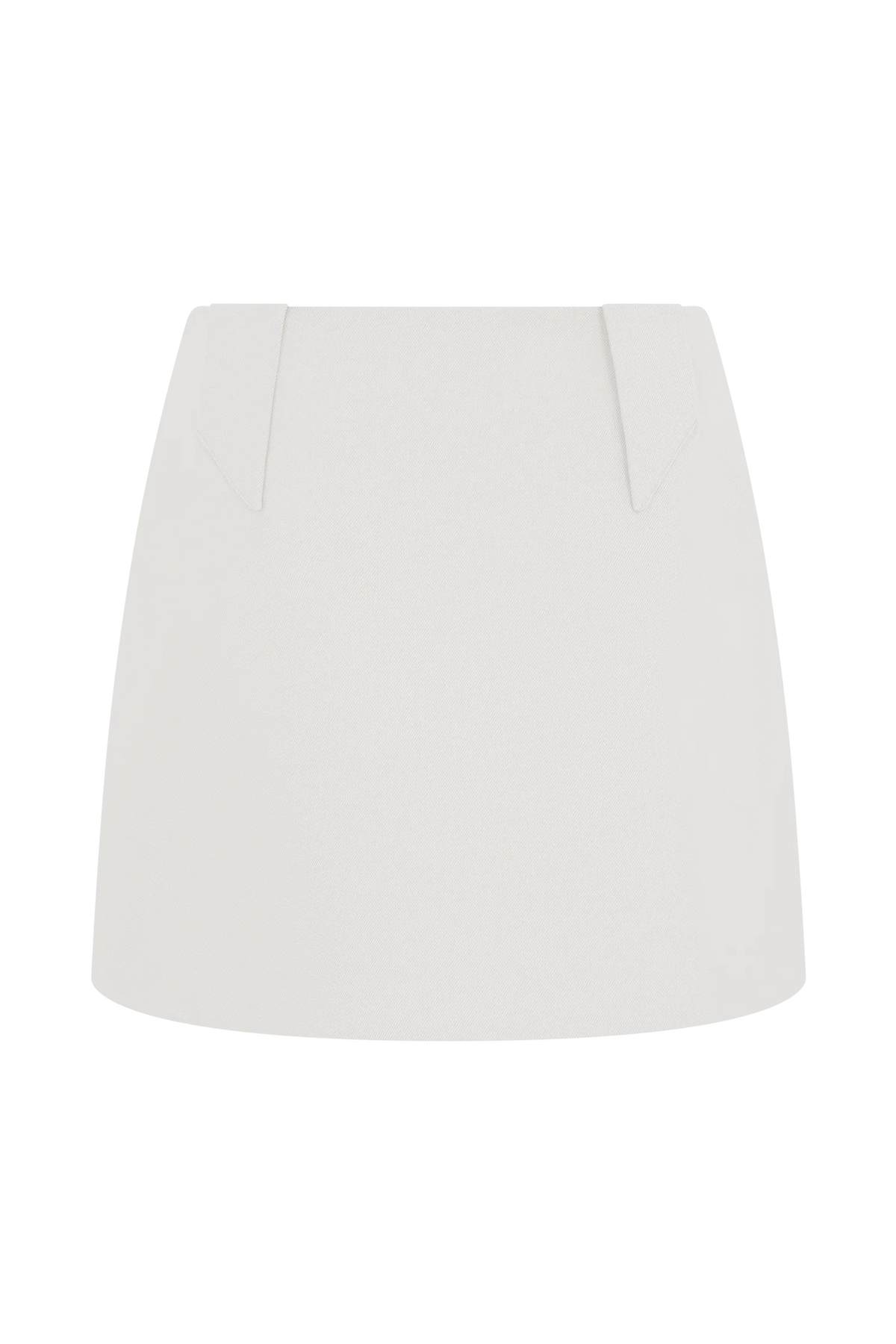 Gina Suiting Mini Skirt - Ivory