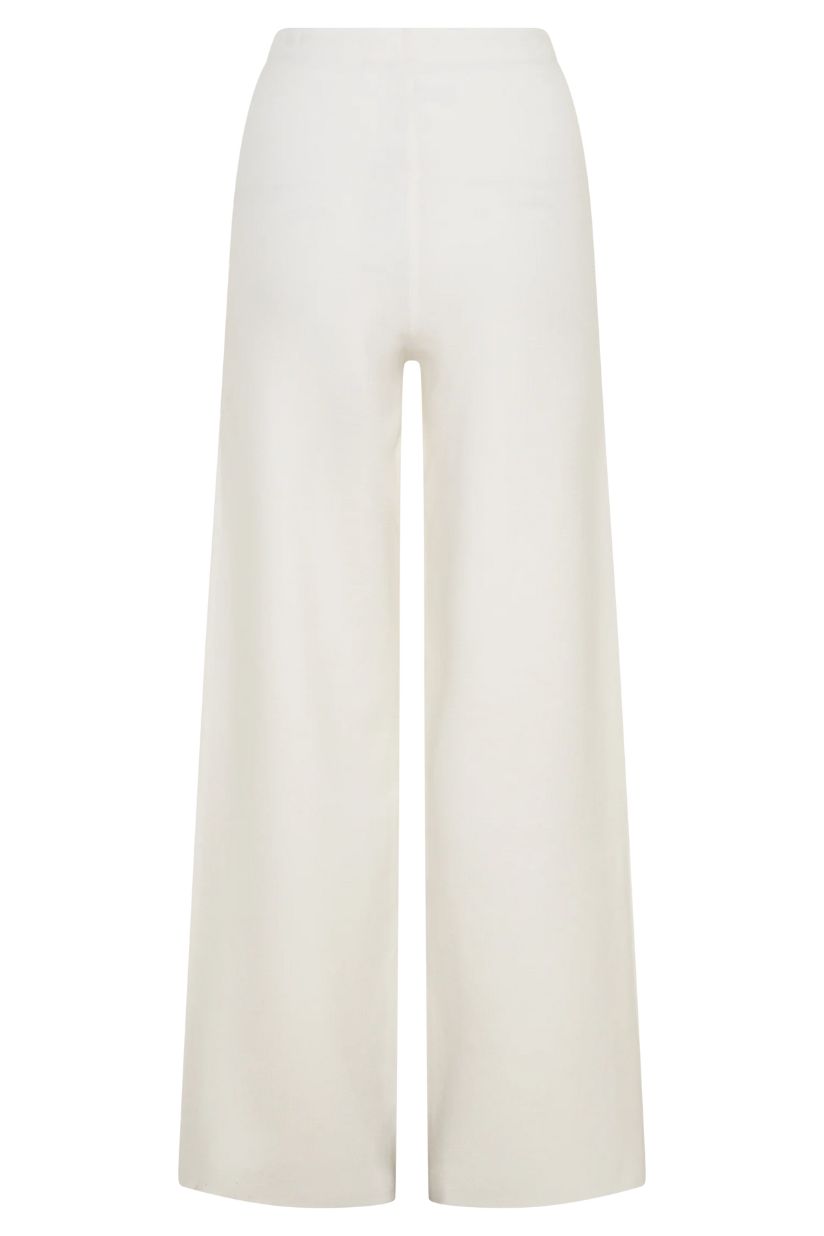 Kerrymae Straight Leg Knit Pants - Off White