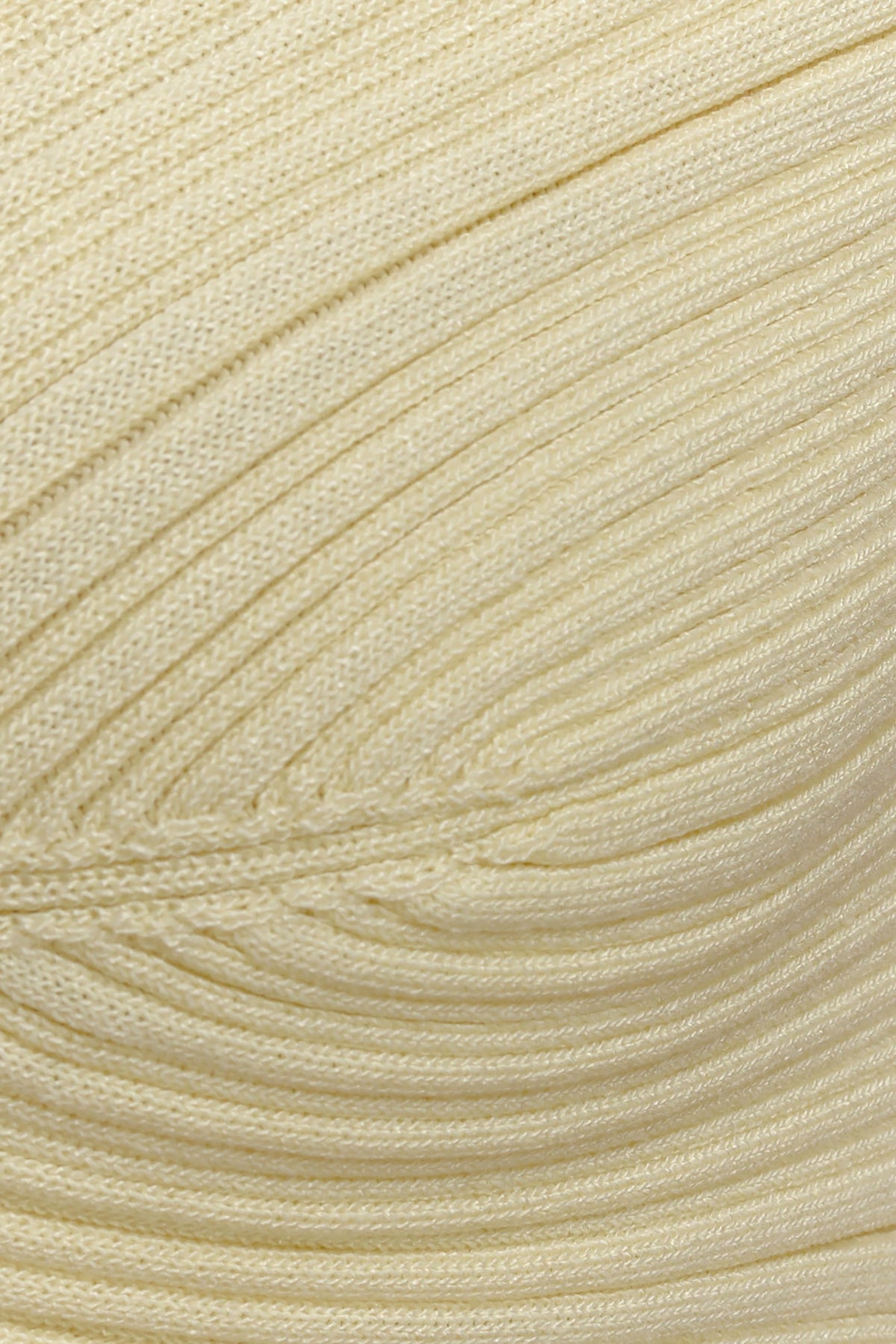 Coleene Pointelle Knit Top - Lemon