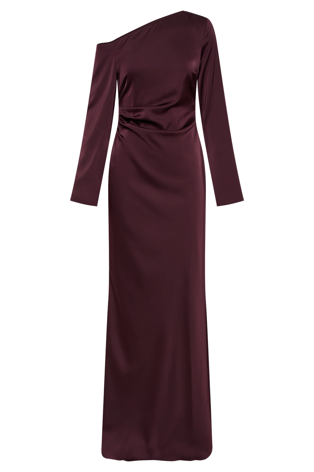 Avery Long Sleeve Maxi Dress - Plum