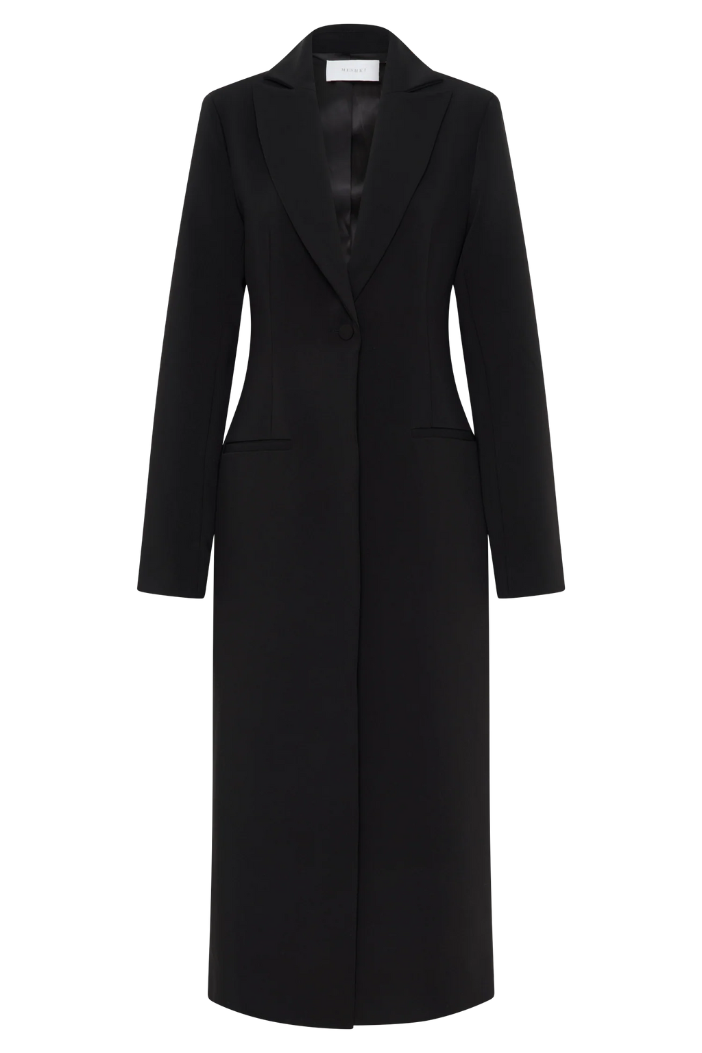 Caviar Suiting Coat - Black