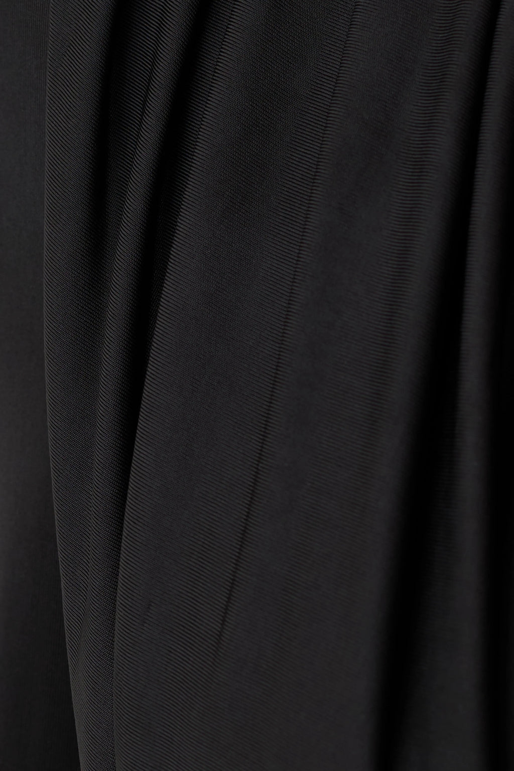 Ren Cowl Long Sleeve Slinky Bodysuit - Black