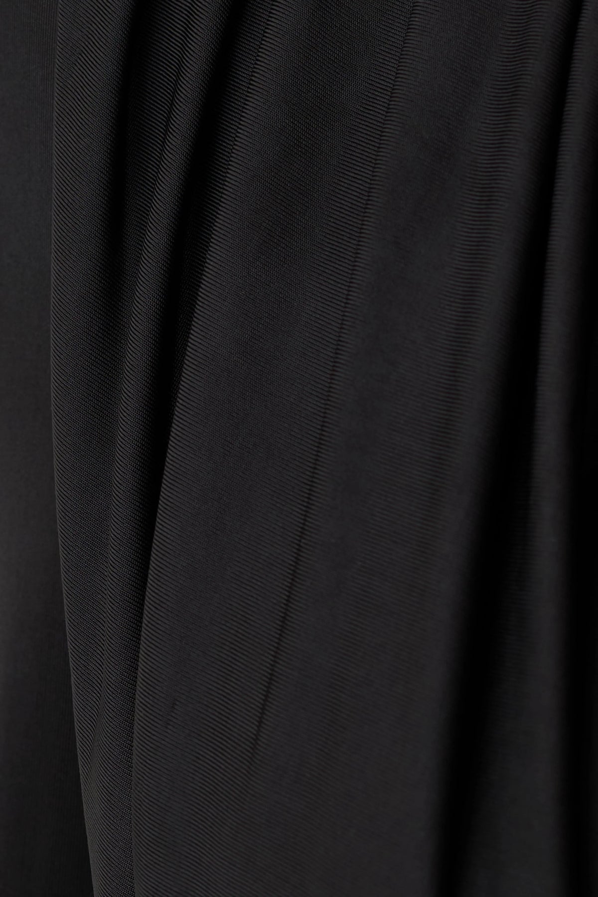 Ren Cowl Long Sleeve Slinky Bodysuit - Black